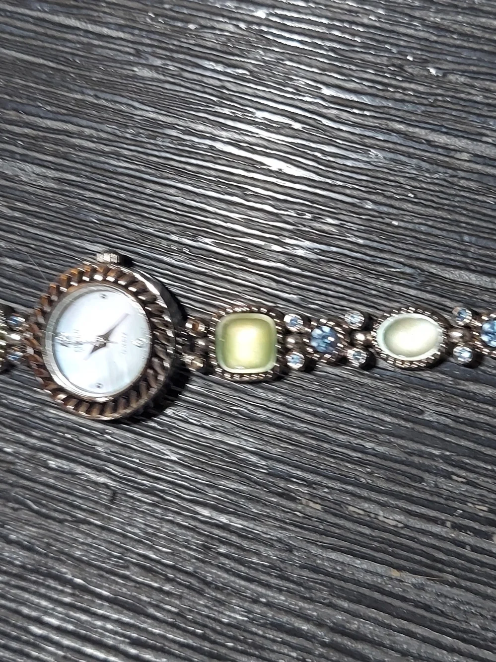 Women's Yellow Accent Bracelet Watch